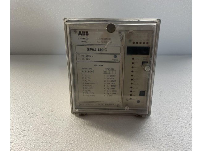 ABB SPAJ 140C - OVERCURRENT & EARTH-FAULT RELAY