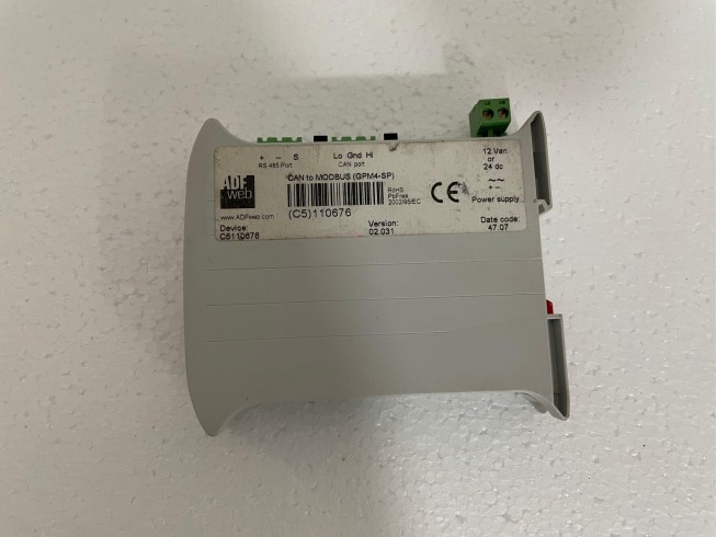 ADFWeb (C5) 110676 CAN to MODBUS (GPM4-SP) Module