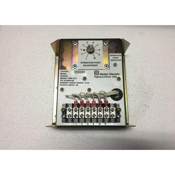 Basler Electric CBS-377 Current Boost System Part No 91096001