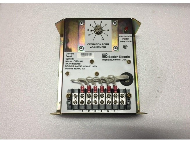 Basler Electric CBS-377 Current Boost System Part No 91096001