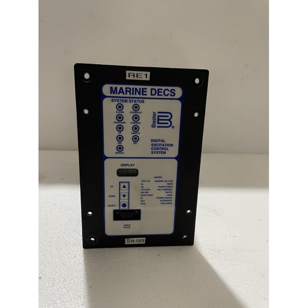 Basler Electric DECS 125-15-B2C1V Digital Excitation Control System Ver. 2.0.9