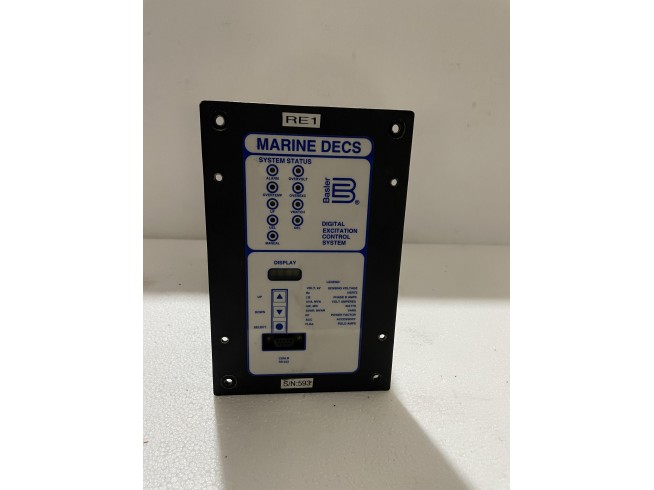 Basler Electric DECS 125-15-B2C1V Digital Excitation Control System Ver. 2.0.9