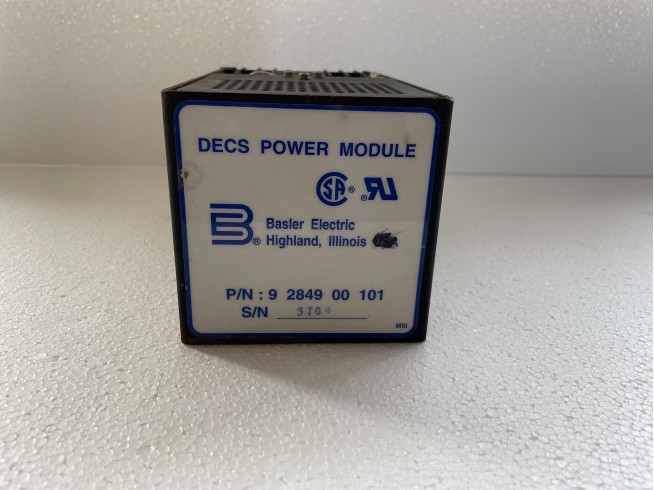 Basler Electric DECS 125-15-B2C1V Power Supply Module P/N: 9284900101