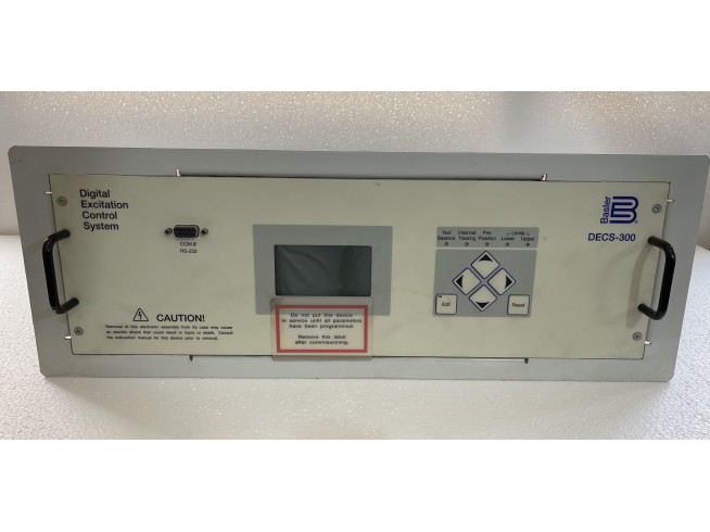 Basler Electric DECS 300-L0N0 Digital Excitation Control System