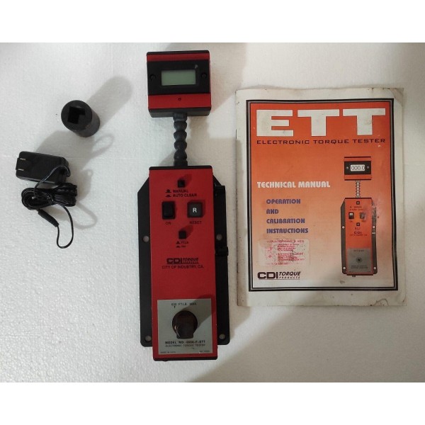 CDI Electronic Torque Tester 60-600 in Lbs 6004-F-ETT With Case