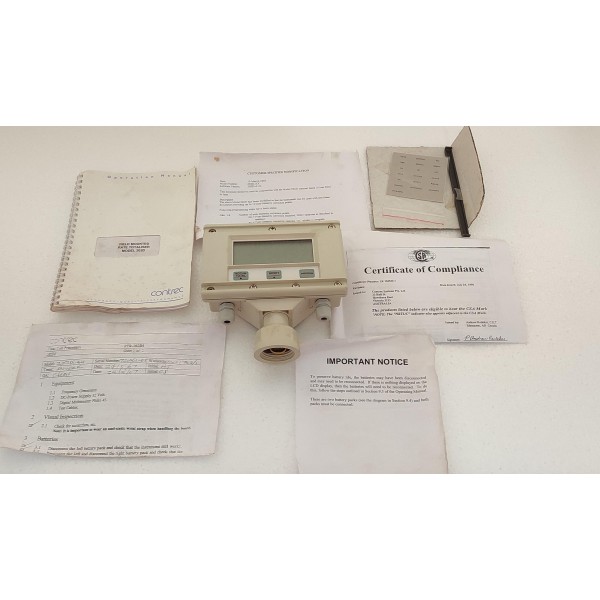 Contrec System 202DI.44 Field Mounted Rate Totaliser Flow Meter Display