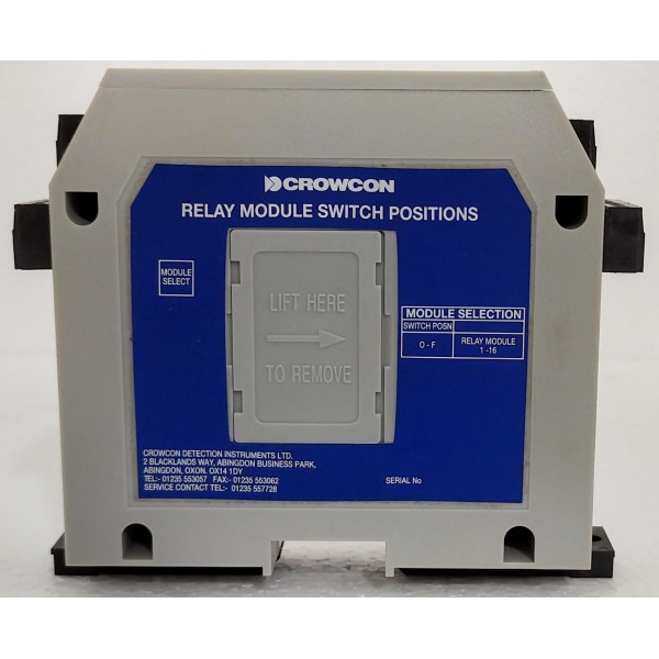 Crowcon 1-16 Relay Module Switch Positions Relay