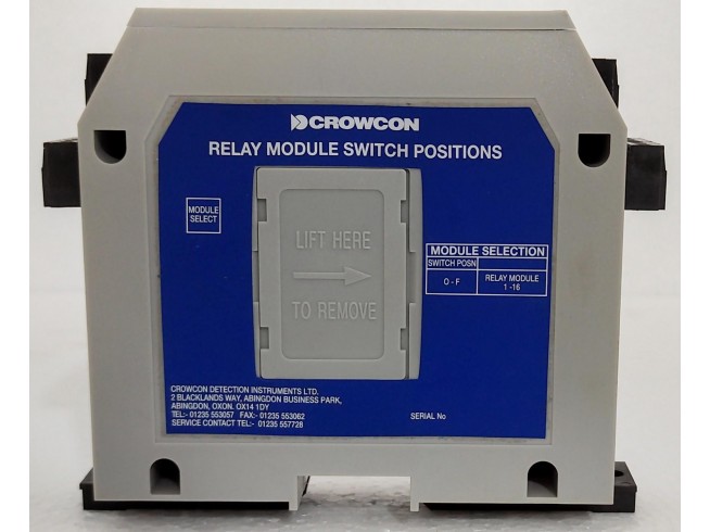 Crowcon 1-16 Relay Module Switch Positions Relay