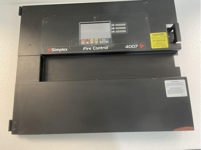 Fire Alarm Simplex 4007 ES Fire Alarm Control Panel Display 566-1023