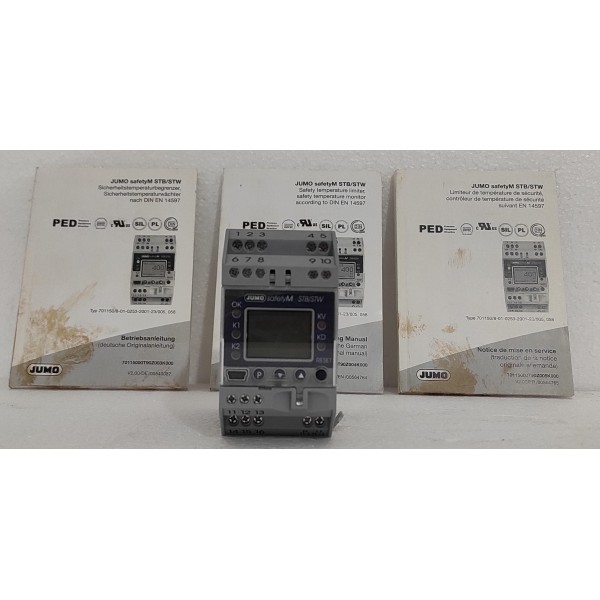 Jumo STB/STW Temperature Limiter Type: 701150/8-01-0253-2001-25/005