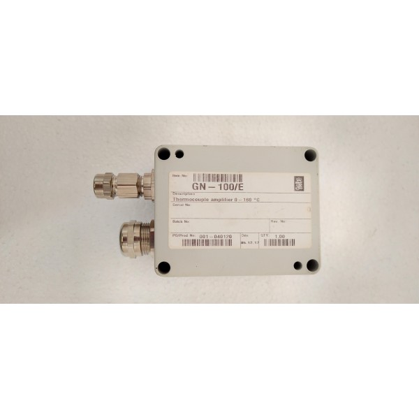 KONGSBERG GN-100/E THERMOCOUPLE AMPLIFIER GN-100 0-160 °C