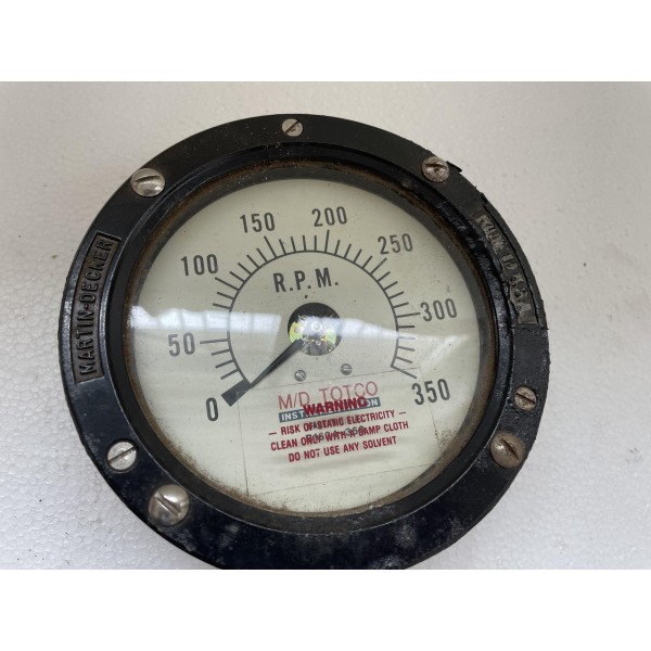 MD Totco / Martin Decker PR1003A-16 RPM Meter