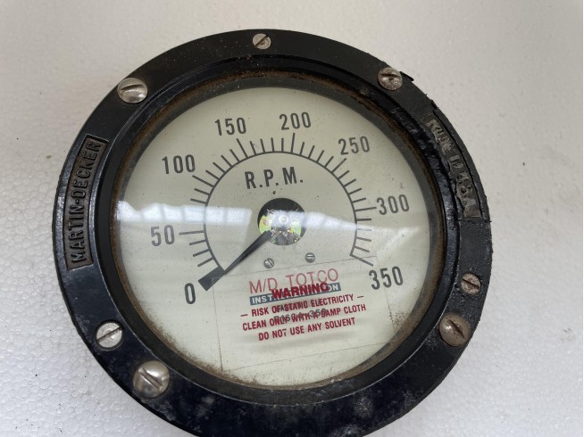 MD Totco / Martin Decker PR1003A-16 RPM Meter