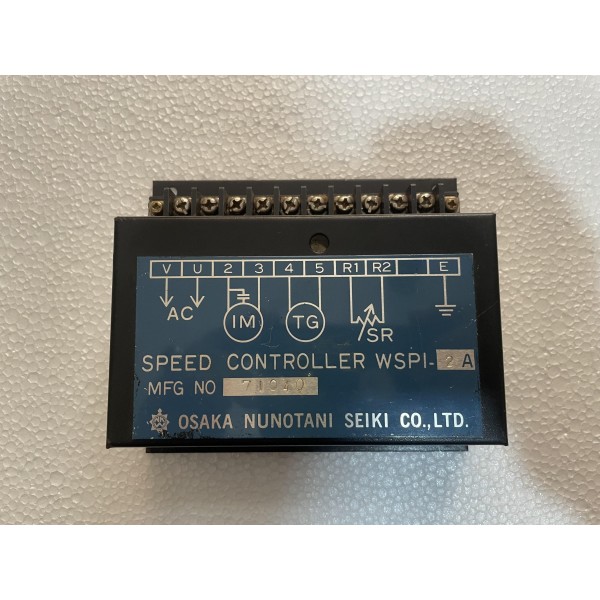 Osaka Nunotani Seiki Speed Controller WSPI-2A