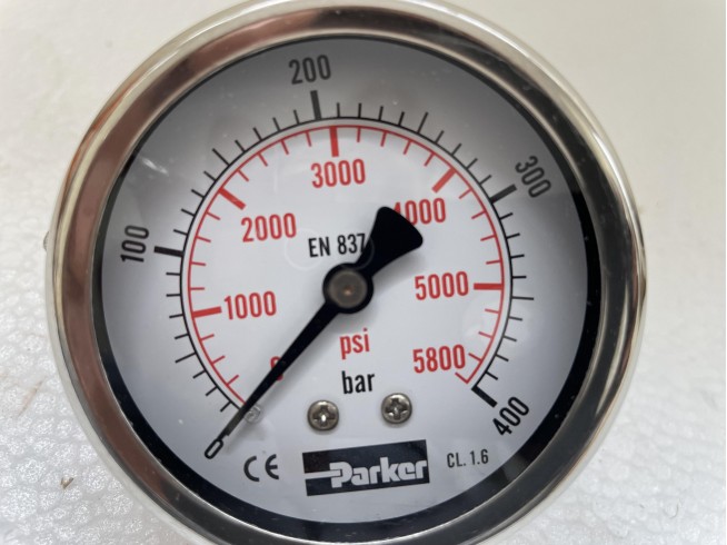 Parker Hydraulic Gage PGC0631400 400 Bar