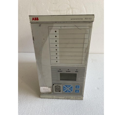 Relay ABB REX 521- Motor Protection Relay