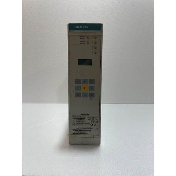 Siemens Siprotec 7SJ6001-5EA00-0DA0/BB Over Current Protection Relay