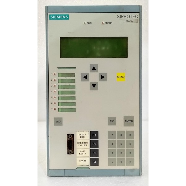 Siemens Siprotec 7SJ6222-4EB92-3HF0/EE Overcurrent Protection & Control Relay