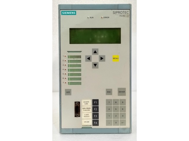 Siemens Siprotec 7SJ6222-4EB92-3HF0/EE Overcurrent Protection & Control Relay