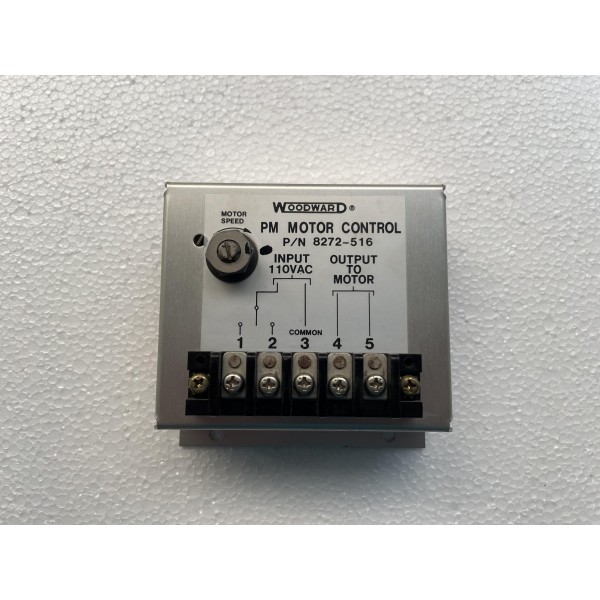 Woodward 8272 - 516 / 8272-516 PM Motor Control  - 110 VAC