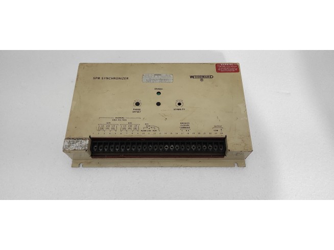 Woodward SPM Synchronizer Governor 8272-273 B 