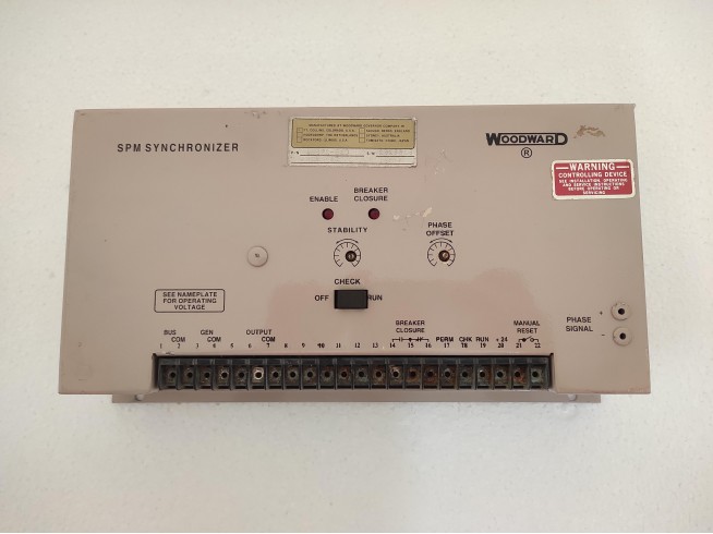 Woodward SPM Synchronizer Governor A8271-610